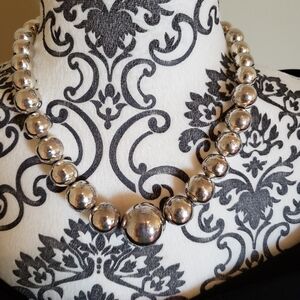 Vintage Navajo sterling silver necklace